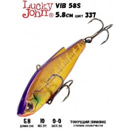 Воблер LUCKY JOHN VIB S 58 цвет 337