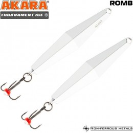 Блесна Akara Tournament Ice Romb 40 2,5гр цвет Sil