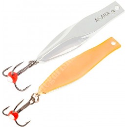 Блесна Akara Tournament Ice Stik 70 14 гр цвет SIL/CU