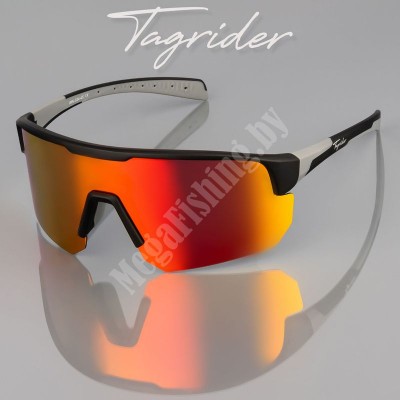 Очки поляризационные Tagrider IMN-024-45 Gold Red Mirror