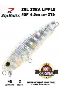 Воблер ZIPBAITS ZBL Zoea Lipple 45F цвет 276