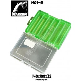 Коробка Bearking H01-E салатовая 14х10х3,2см