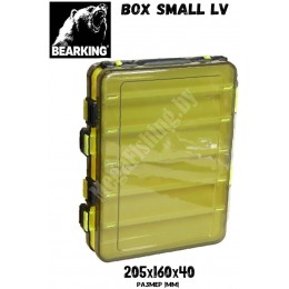 Коробка для воблеров Bearking BOX-small-Lv 20,5х16х4см желтая)
