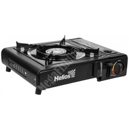 Плита газовая портативная Helios в кейсе с переходником (HS-BDZ-155-B) 338x280x105мм