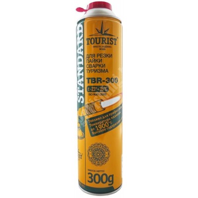 Туристический газовый баллон Tourist Standard TBR-300 резьбовой