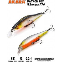 Воблер Akara Patron 85F цвет A76 Воблер Akara Patron 85F цвет A76