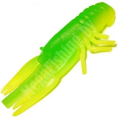 Силиконовая приманка Kosadaka CRAYFISH 63 мм цвет YFG (5шт)