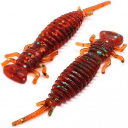 Силиконовая приманка KOSADAKA LARVA 65мм цвет SMO (10шт)