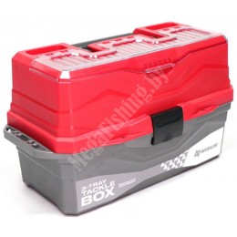 Ящик для снастей Tackle Box трехполочный NISUS красный MB-BU-13 44х21х25см