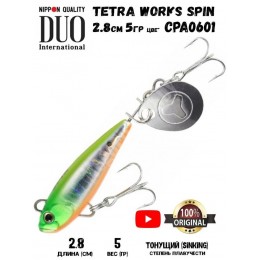 Тейл-спиннер DUO Tetra Works Spin 28 мм 5 гр цвет CPA0601