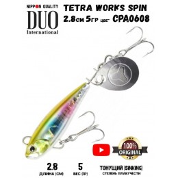 Тейл-спиннер DUO Tetra Works Spin 28 мм 5 гр цвет CPA0608