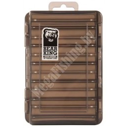 Коробка Bearking H01-B серая 14х10х3,2см
