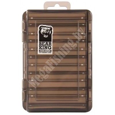 Коробка Bearking H01-B серая 14х10х3,2см
