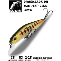Воблер Bearking Crackjack DR A28 78SP цвет E