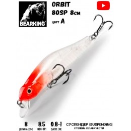 Воблер Bearking Orbit Slicker-80SP 8.5гр цвет A