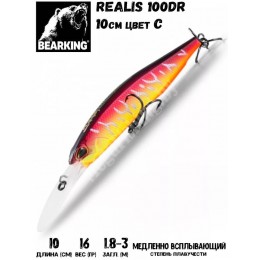 Воблер Bearking Realis 100D цвет C