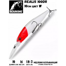 Воблер Bearking Realis 100D цвет W