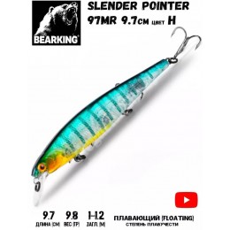 Воблер Bearking Slender Pointer 112F цвет H