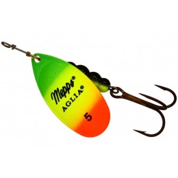 Блесна MEPPS AGLIA FLUO # 5 цвет Tiger Блесна MEPPS AGLIA FLUO # 5 цвет Tiger