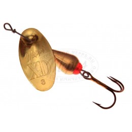 Блесна MEPPS XD # 3 цвет Gold/Gold