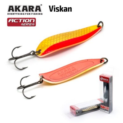 Блесна Akara Action Series Viskan 80 21 гр цвет AB61