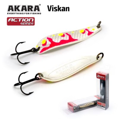 Блесна Akara Action Series Viskan 80 21 гр цвет AB87