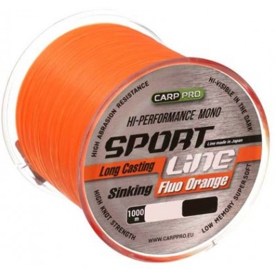 Леска Carp Pro Sport Line Fluo Orange 1000м 0.235мм