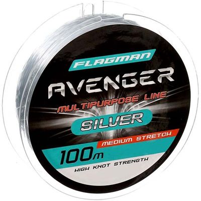 Леска Flagman Avenger Silver 100м 0,25 мм