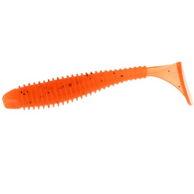 Силиконовая приманка Flagman MYSTIC FISH FAT 3,3'' цвет Orange (4шт)