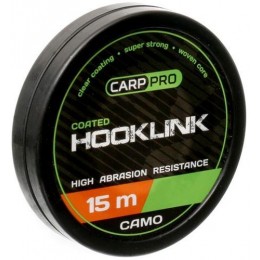 Поводковый материал Carp Pro Soft Coated Hooklink Camo 15м 20lb