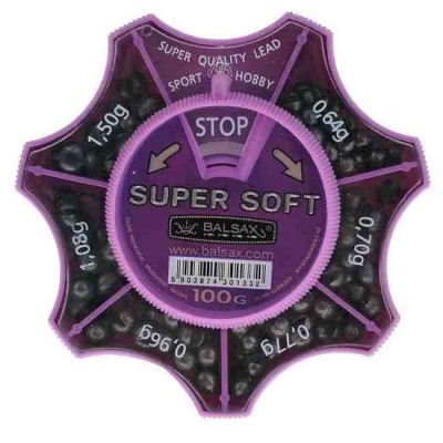 Набор грузов Balsax Super Soft 100гр (0.64-1,5)