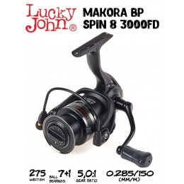 Катушка безынерционная Lucky John Makora BP SPIN 8 3000FD