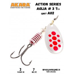 Блесна Akara Action Series Aglia 3 7 гр цвет A02