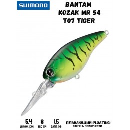 Воблер Shimano Bantam Kozak MR 54mm 8g T07 Tiger