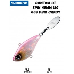 Тейл-спиннер Shimano Bantam BT Spin 45mm 18g 008 Pink Candy