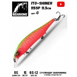 Воблер Bearking Ito-Shiner 115SP цвет C