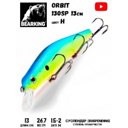 Воблер Bearking Orbit Slicker-130SP 26,7гр цвет H