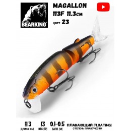 Воблер Bearking Magallon 113F цвет 23