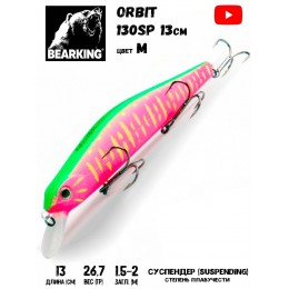 Воблер Bearking Orbit Slicker-130SP 26,7гр цвет M