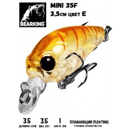 Воблер Bearking Mini 35F цвет E