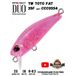 Воблер DUO Tetra Works Toto Fat 35F цвет CCC0554