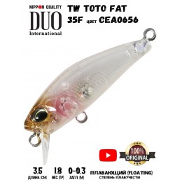 Воблер DUO Tetra Works Toto Fat 35F цвет CEA0656