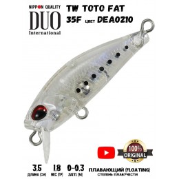 Воблер DUO Tetra Works Toto Fat 35F цвет DEA0210