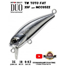 Воблер DUO Tetra Works Toto Fat 35F цвет MCC0522