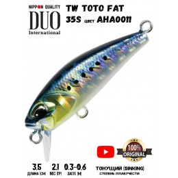 Воблер DUO Tetra Works Toto Fat 35S цвет AHA0011