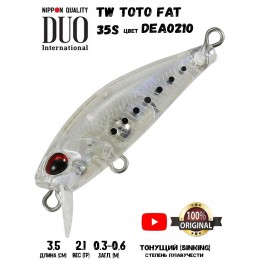 Воблер DUO Tetra Works Toto Fat 35S цвет DEA0210