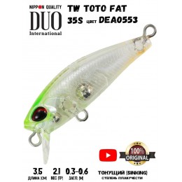 Воблер DUO Tetra Works Toto Fat 35S цвет DEA0553