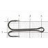 Крючок двойной Saikyo KH-11040 Long Shank BN №4 (100шт)