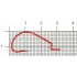 Крючок офсетный Saikyo BS-2312 Offset Worm R №1 (10 шт)