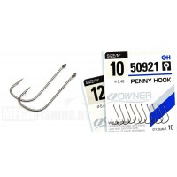 Крючок одинарный OWNER 50921 Penny Hook № 12